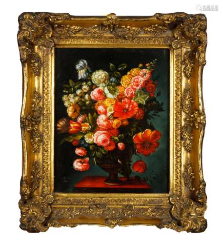 XIXème, dans le goût de l’école flamande du XVIIème Bouquet ...
