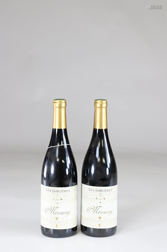 2 bottles - 75 cl red wine - mercurey 2009