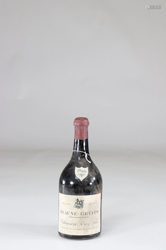 1 bottle beaune Greves 1966