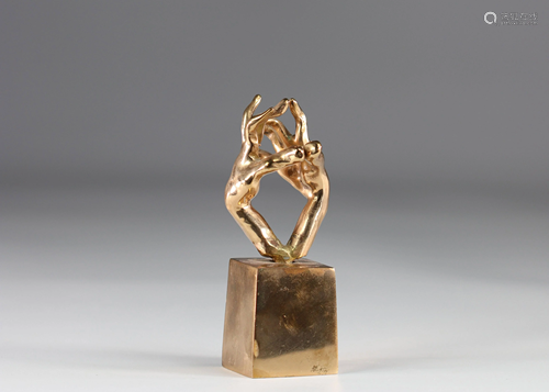 Yves LOHE bronze sculpture 