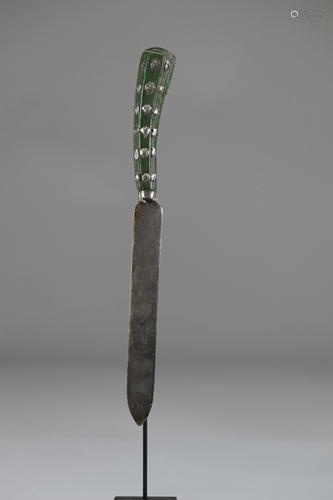 17th handle knife with inlays