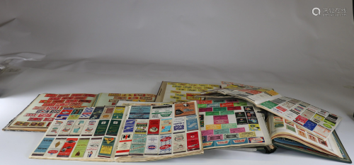 Collection of matchboxes (10 albums) China, Russia,