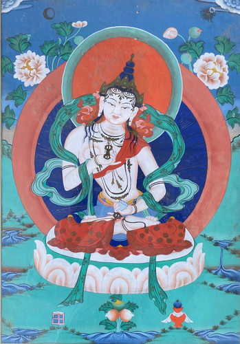 Tibet Thangka original painting 19th