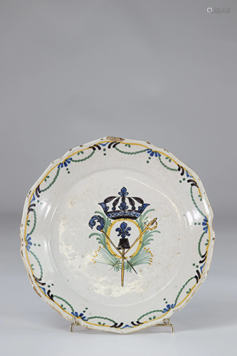 French revolutionary plate 18th