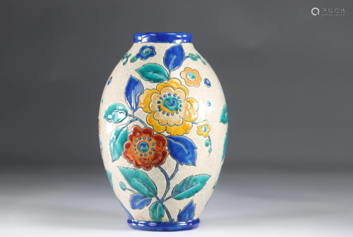 Keramis Art Deco vase flower decor