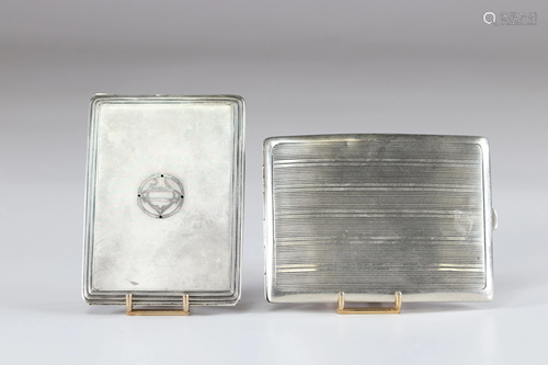 Art Deco silver boxes (2)