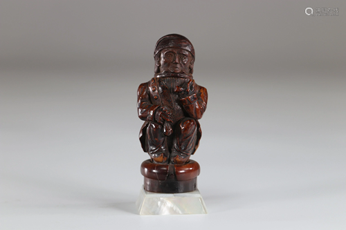 18th century anthropomorphic snuffbox