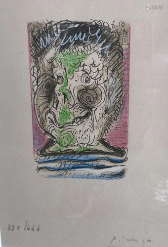 Pablo Picasso lithograph 