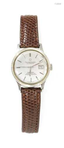 A ladies' stainless steel Omega 'Constellation' automatic st...