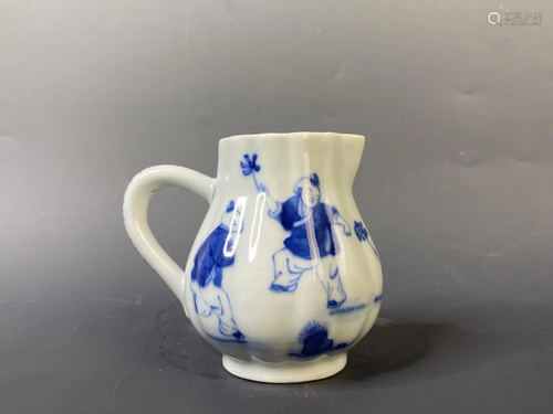 Chinese Blue and White Porcelain Cup