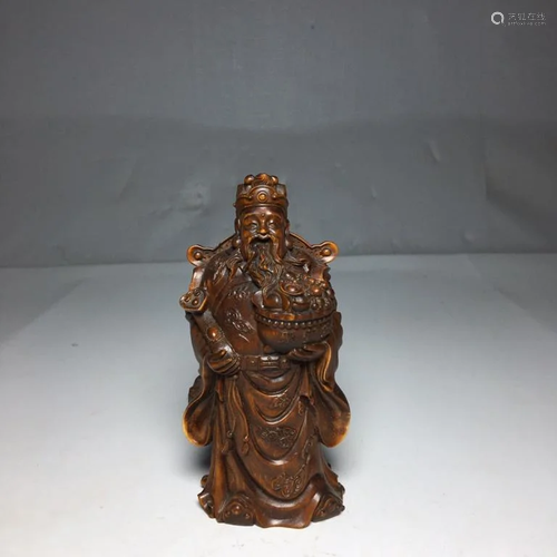 Chinese Wood Figurine