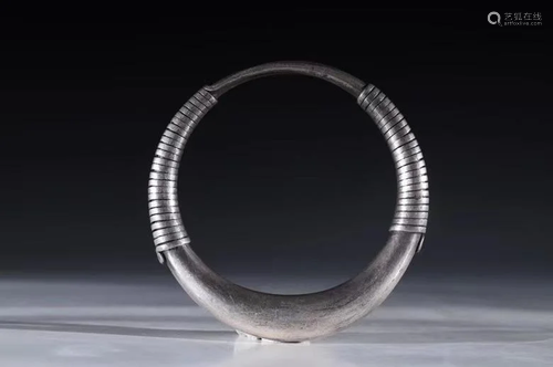 Chinese Silver Bangle