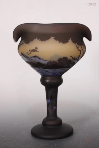 Reproduction of Galle Vase