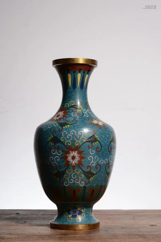 Chinese Cloisonne Vase