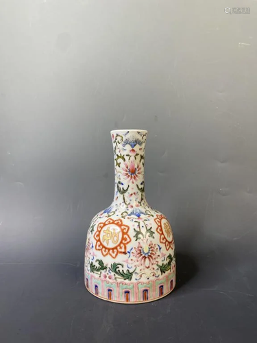 Chinese Glazed Porcelain Vase,Mark