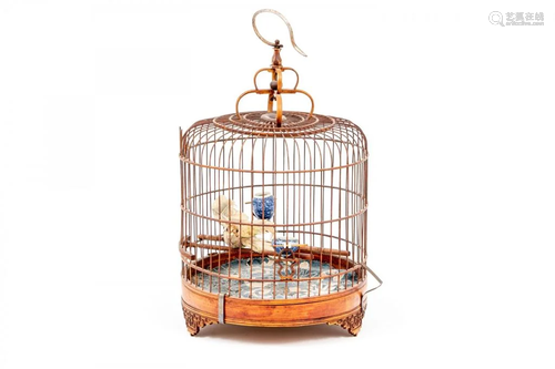 CHINESE BAMBOO BIRD CAGE