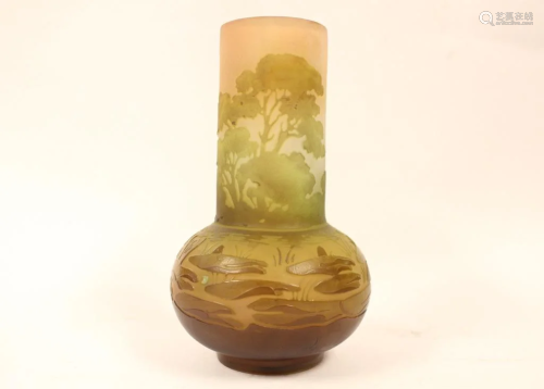 Art Nouveau Galle Vase
