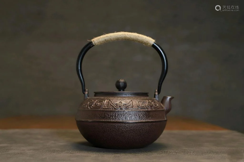 Japanese Iron Teapot