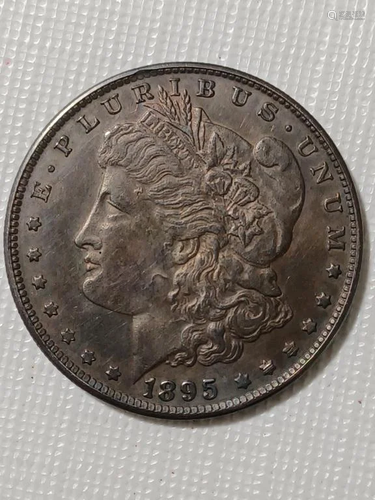 1895 S Morgan Silver Dollar