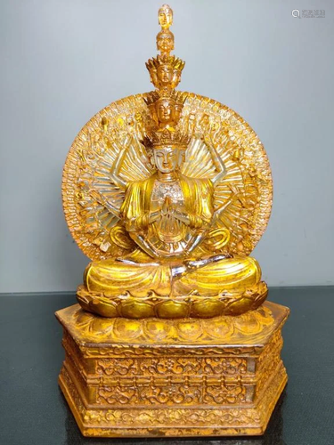 Chinese Liuli Buddha