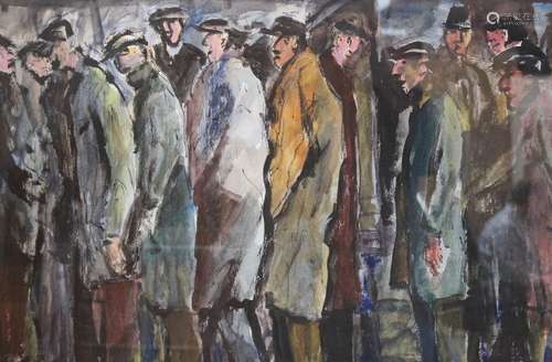 John Thompson (British, 1924-2011), Group series street scen...