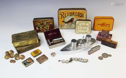 A World War I Princess Mary Christmas tin, containing a Hosp...