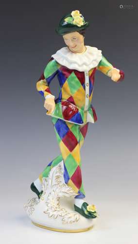 A Royal Doulton HN2737 'Harlequin' figure modelled by Dougla...