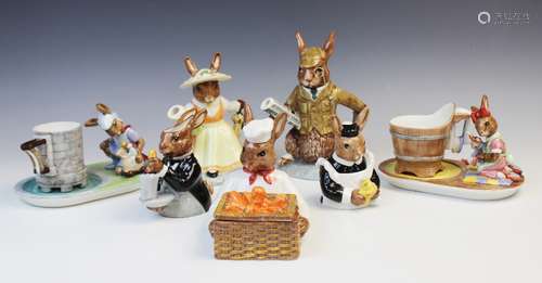 A limited edition Royal Doulton 'Bunnykins Country Manor Tea...