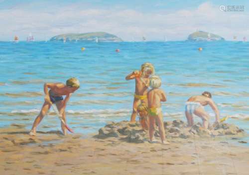 Steven Jones (Welsh contemporary), 'Abersoch', Acrylic on bo...