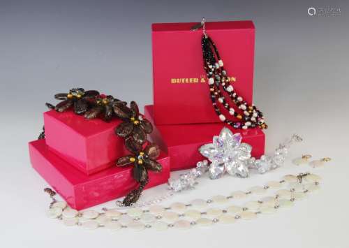 A selection of Butler & Wilson vintage costume jewellery, to...