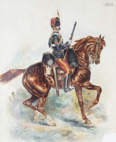 After Harry Payne (1858-1927), A mounted cavalry corporal, W...