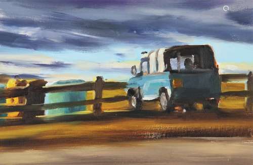 Liam Spencer (Contemporary British, b1964), 'Land Rover', Oi...