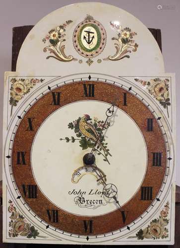 A George III oak cased thirty hour longcase clock, signed Jo...