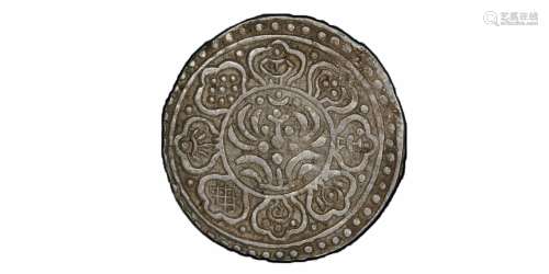1907西藏唐卡银币