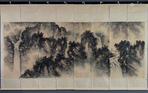 chinese fu baoshi's painting