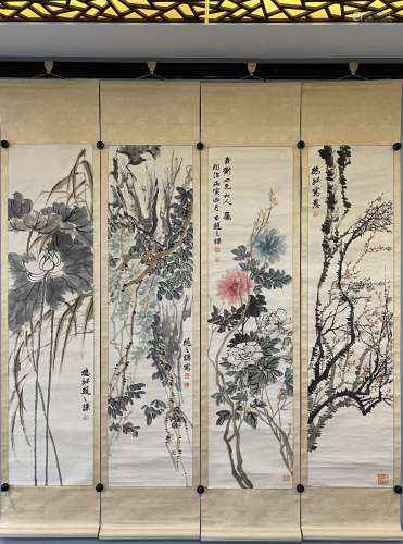 chinese zhao zhiqian's painting