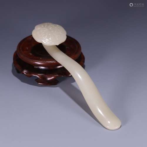 chinese hetian jade ruyi scepter