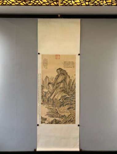 chinese dong bangda's painting