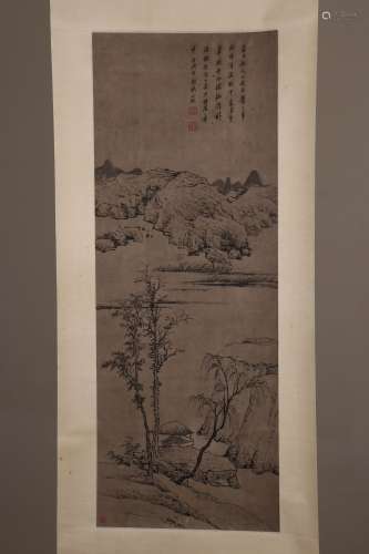 chinese cha shibiao's painting