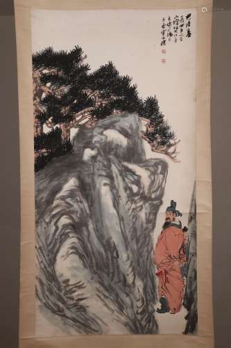 chinese ren bainian's painting