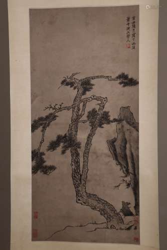 chinese pu yue's painting
