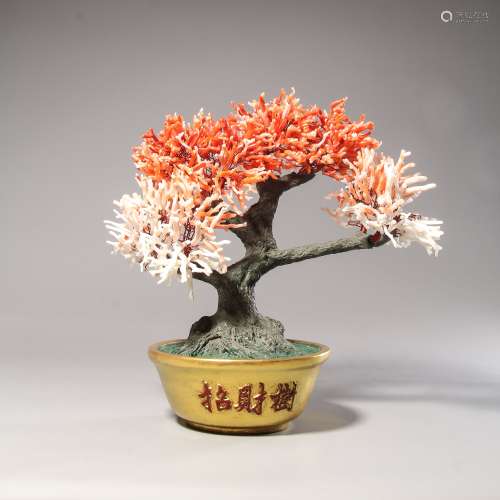 chinese natural jardiniere ornament