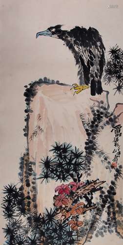 A CHINESE PAINTING AND CALLIGRAPHY