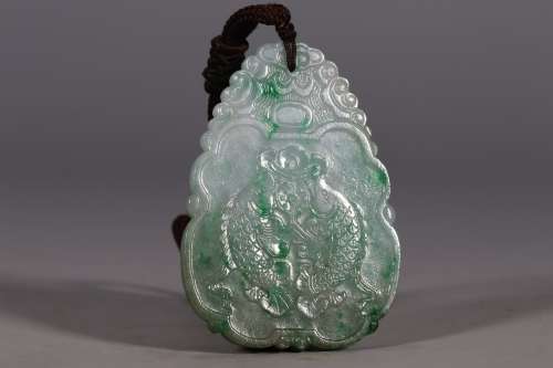 A CHINESE JADE DECORATION