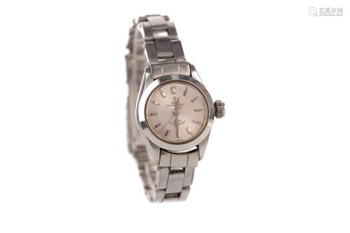 LADY'S TUDOR OYSTER PRINCESS STAINLESS STEEL AUTOMATIC WRIST...