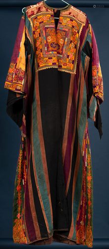 A Palestinian hand-embroidered dress, Palestine, Early