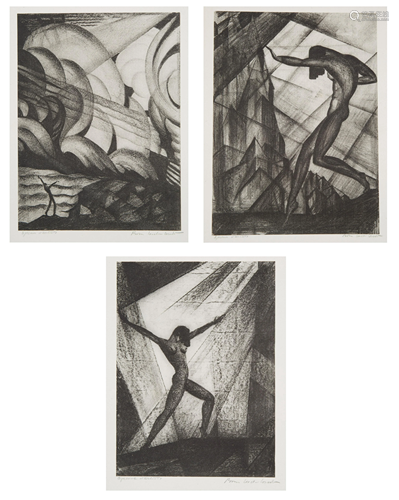 A GROUP OF TEN LITHOGRAPHS BY BORIS LOVET-LORSKI