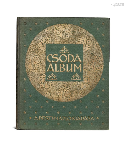 Csoda-Album. (dt. Wunder Album). Mit Buchschmuck u. 12
