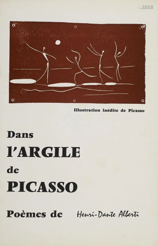 Alberti, Henri-Dante Dans l'Argile de Picasso. Poè
