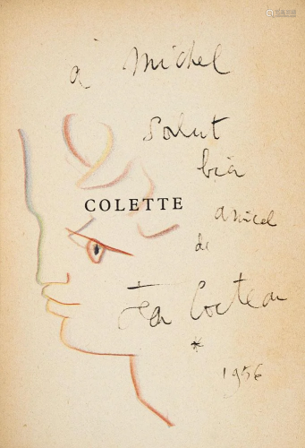 Cocteau, Jean Colette. Discours de réception à